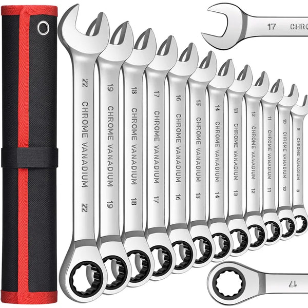 Flexi-Fit Ratchet Wrench Set