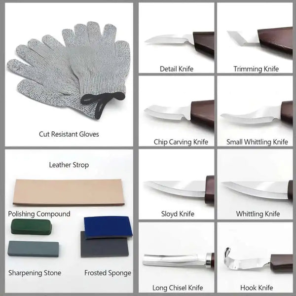 Ultimate Wood Carving Starter Kit